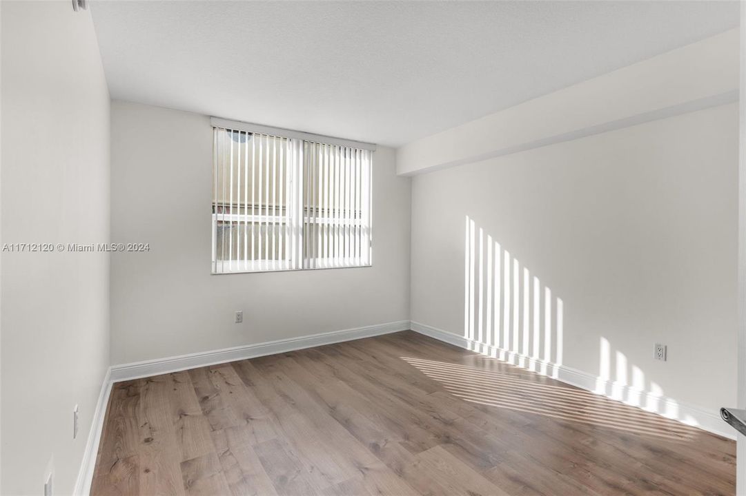 Second bedroom with walk-in closet