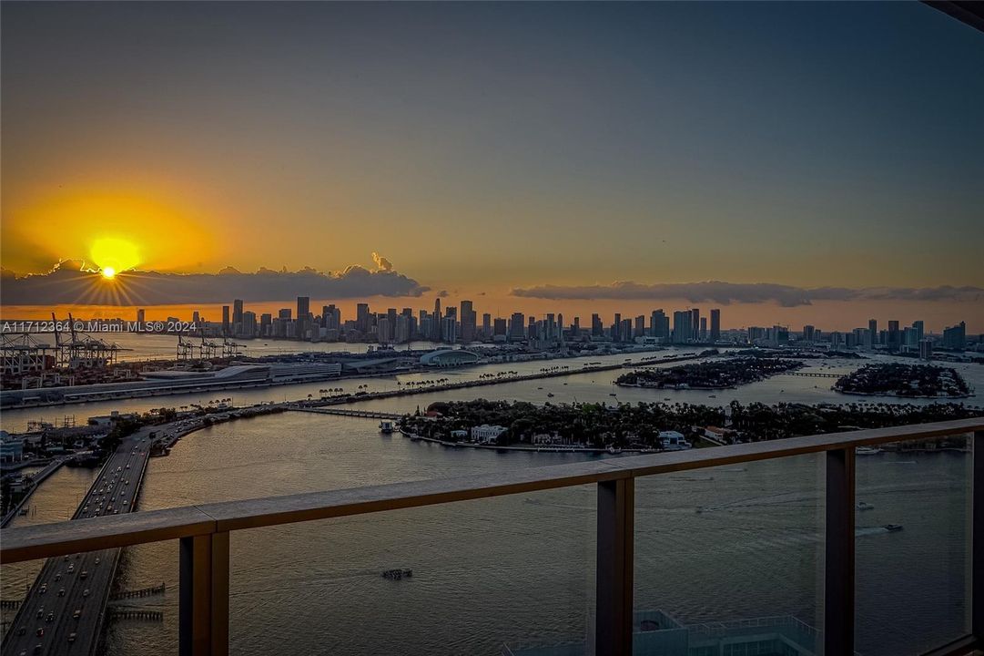 View of Star and Venetian Islands