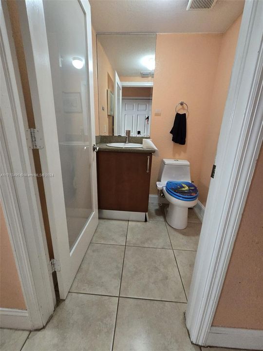 HALF BATHRROM/ GUEST BATHROOM