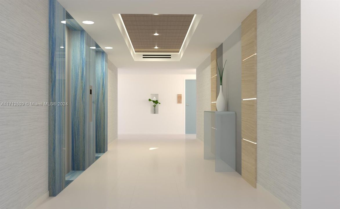 rendering of new hallways