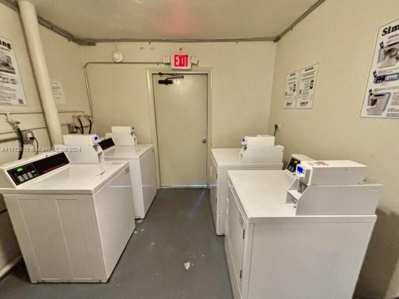 LAUNDRY ROOM INSIDE LOBBY