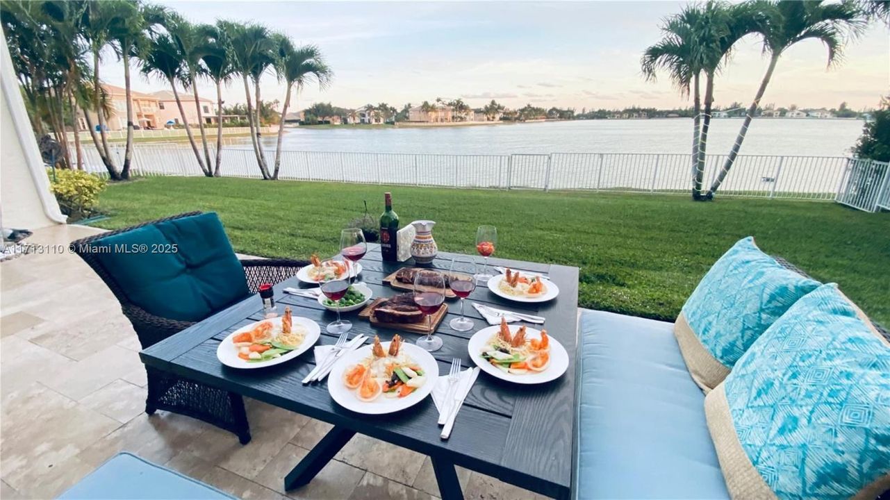 Backyard Lake View