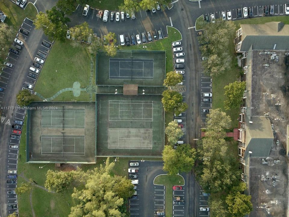 Tennis courts