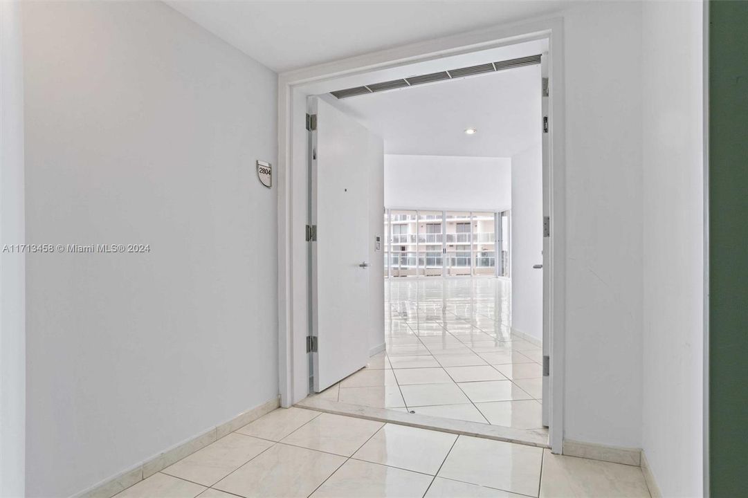 Private foyer, private elevator