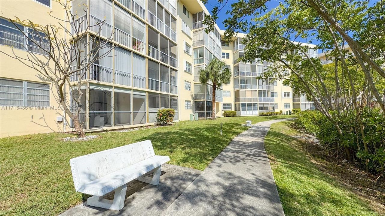 Plenty of Bench to enjoy the view