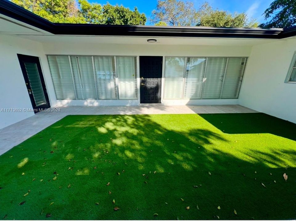 front yard entrance