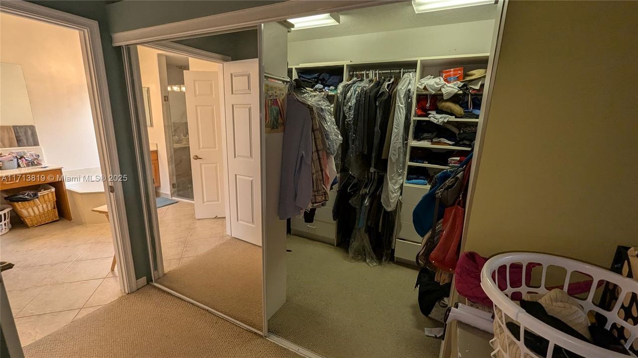 Master Walk-in Closet