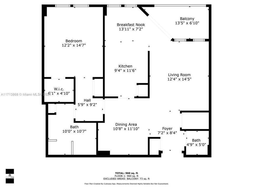 En Venta: $395,000 (1 camas, 1 baños, 977 Pies cuadrados)