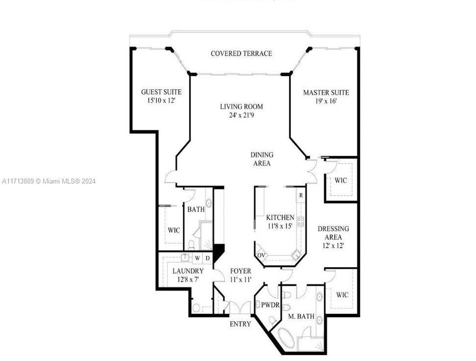 For Rent: $35,000 (2 beds, 2 baths, 2494 Square Feet)