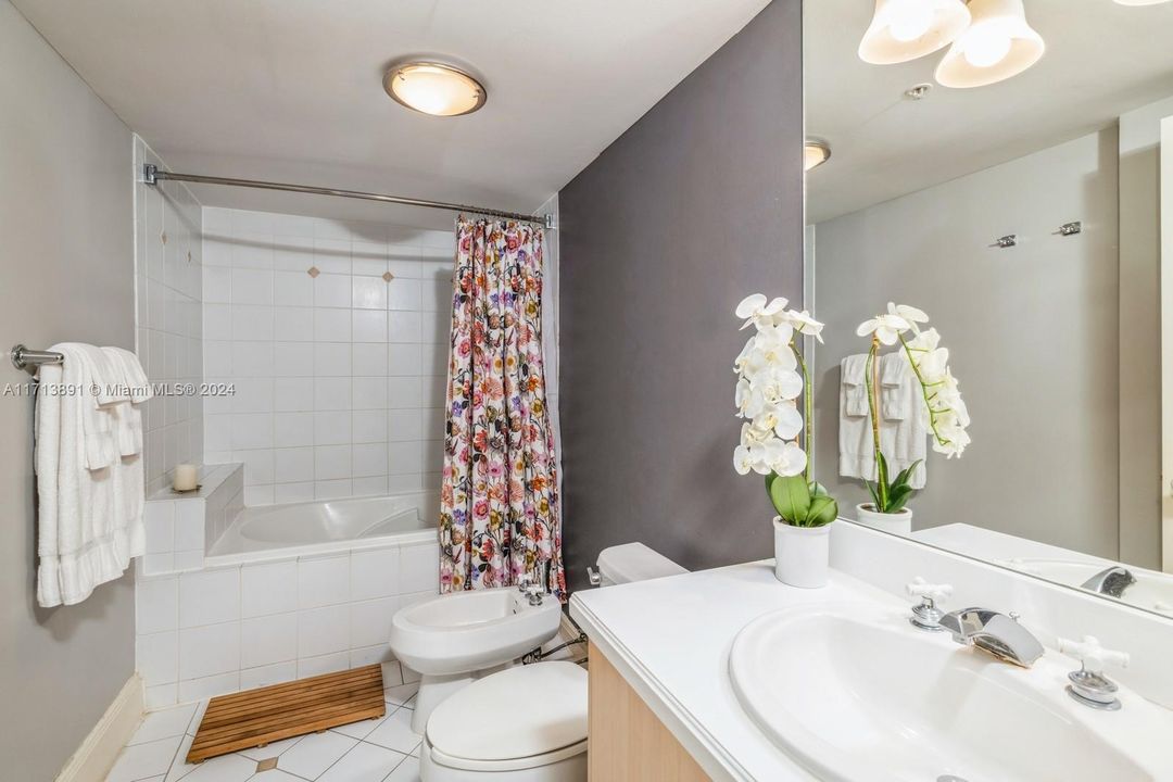 Bathroom with View of Bathtub