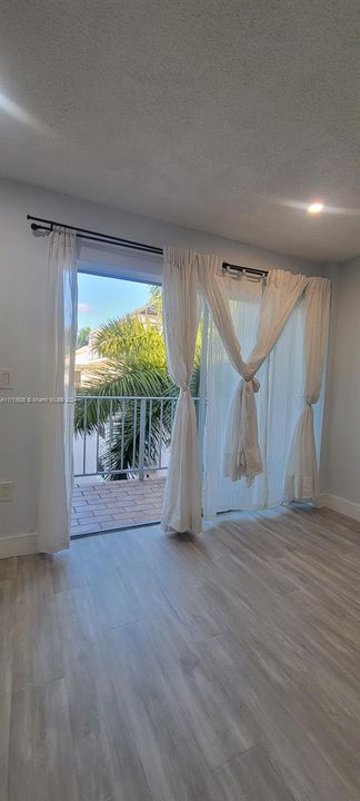 living room and balcony