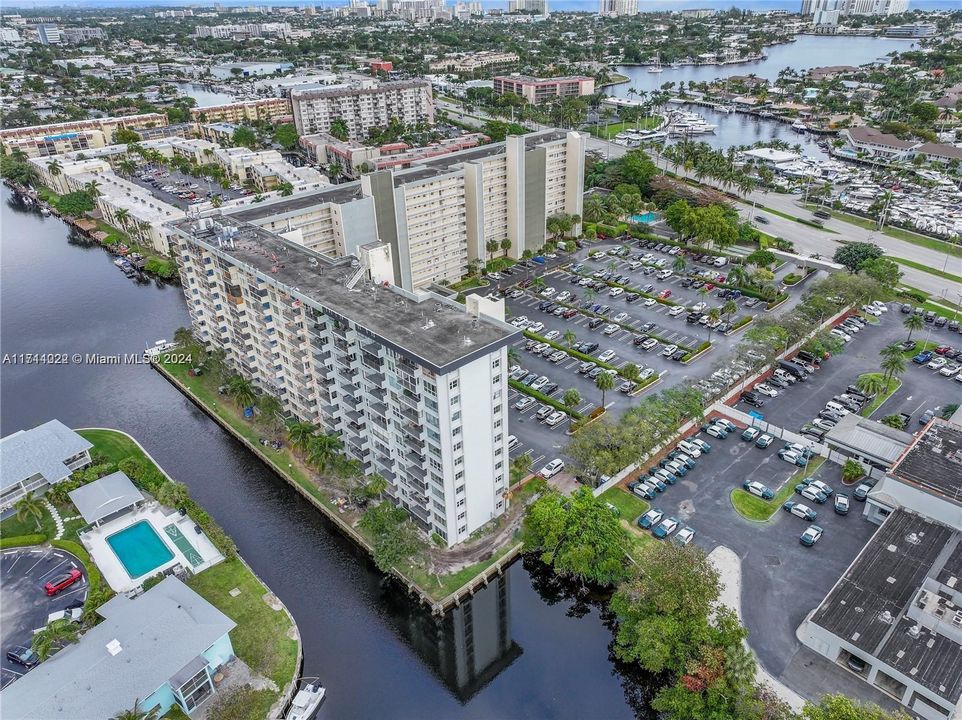 Aerial View Waterford Condominium