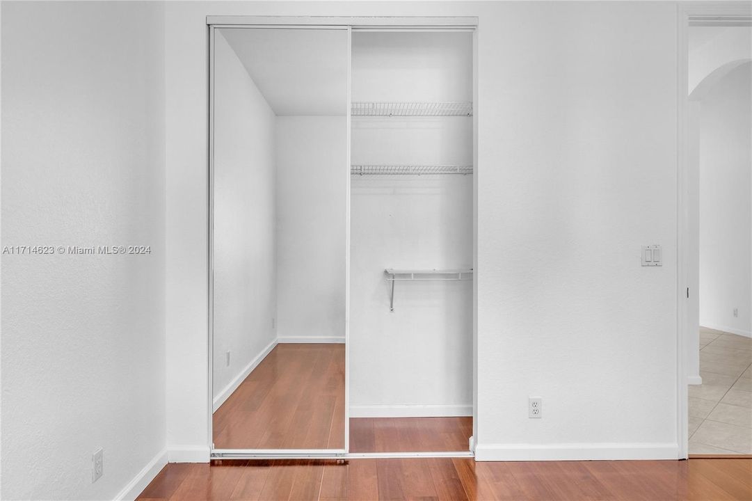 First Bedroom Closet