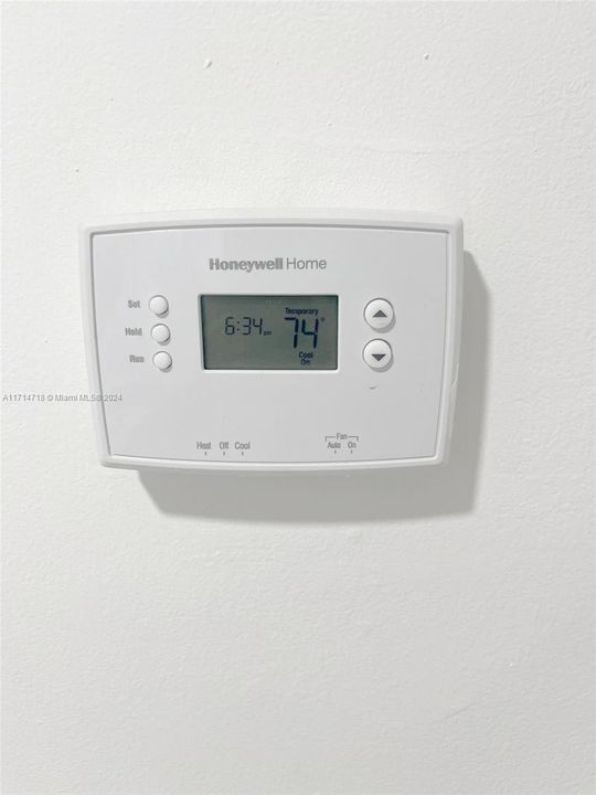 Honeywell New Thermostat