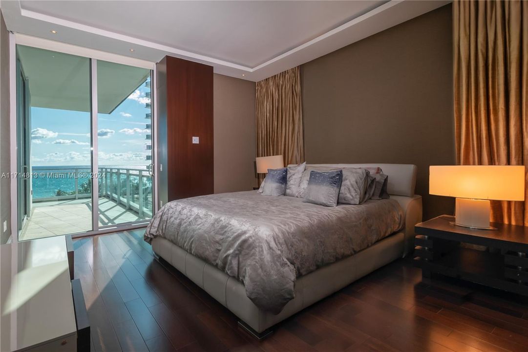 Master Bedroom with Direct Balcony Access