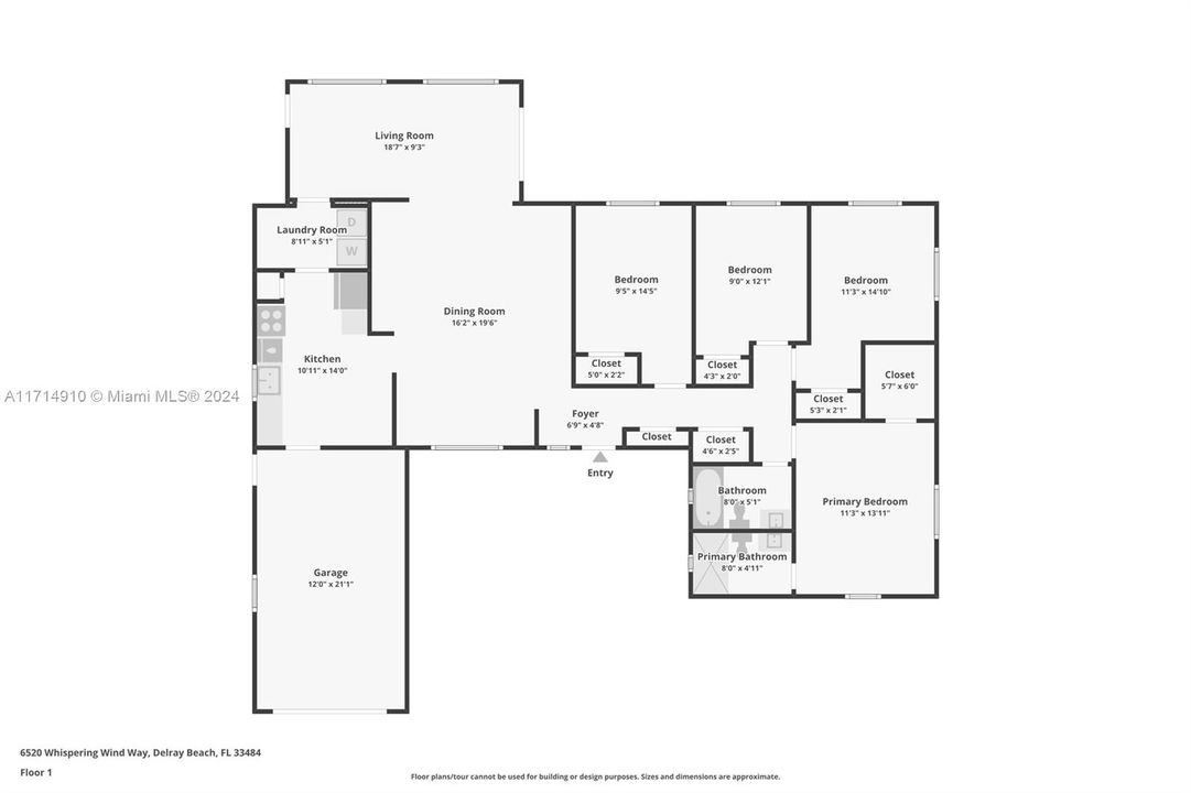 For Sale: $479,900 (4 beds, 2 baths, 1628 Square Feet)