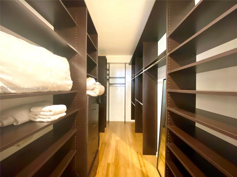 master bedroom closet