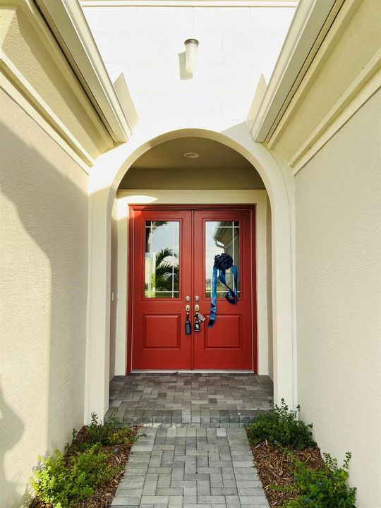 Front main entrance