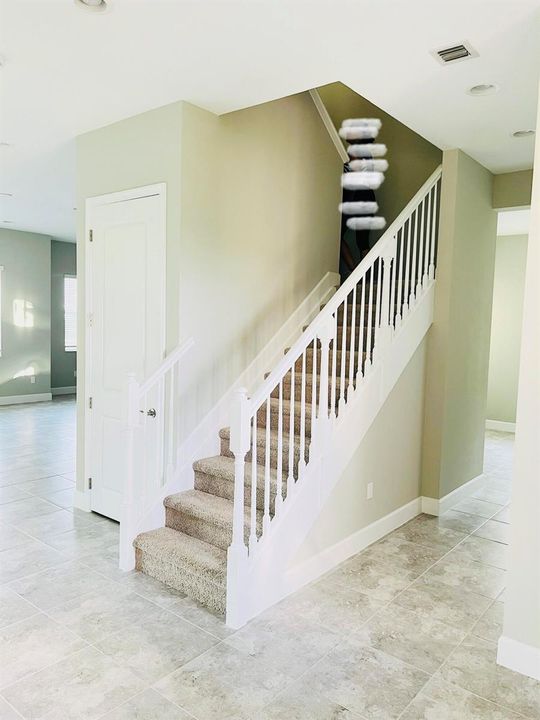 Upstairs