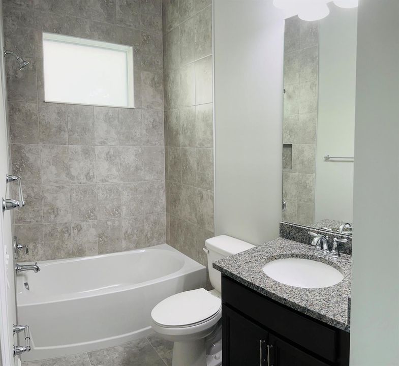 Bathroom on ground
