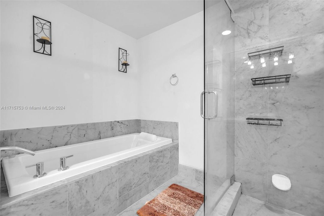 Primary Bathroom - Bathtub & Shower