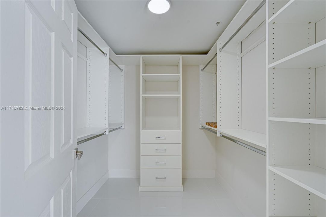 Primary Bedroom Walk In Closet