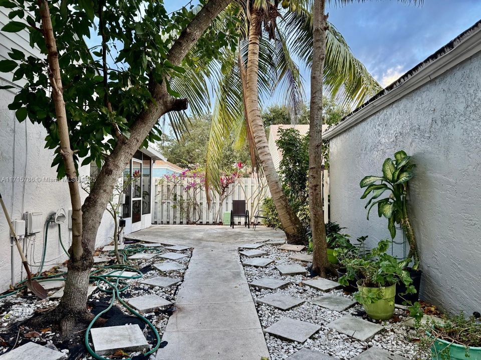 Side Hall Patio