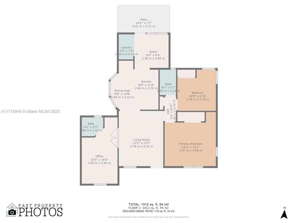 For Sale: $429,900 (3 beds, 2 baths, 1012 Square Feet)