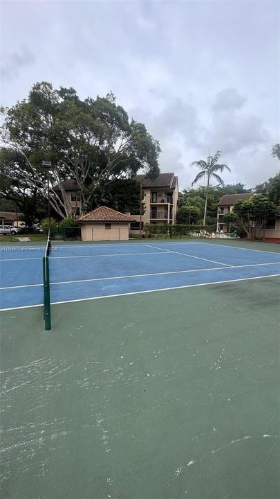 Tennis courts