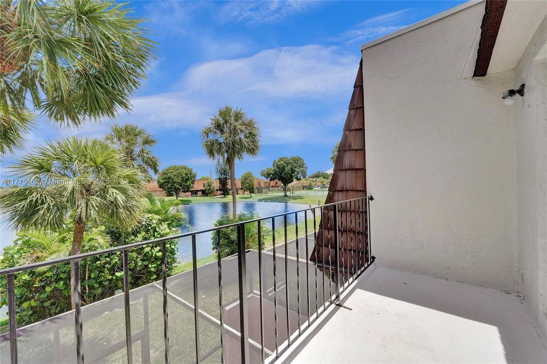 MASTER BEDROOM BALCONY