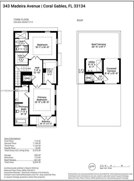 Floor Plan of unit 343 and 349