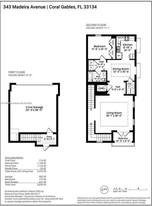 Floor Plan of unit 343 and 349