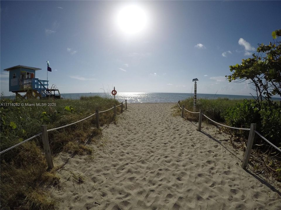 STEPS TO THE OCEAN!!