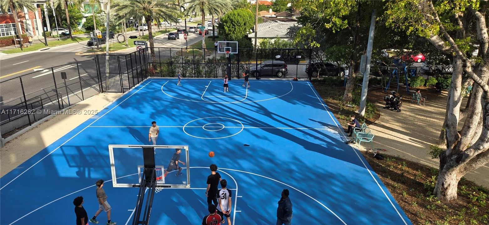 Basketball court