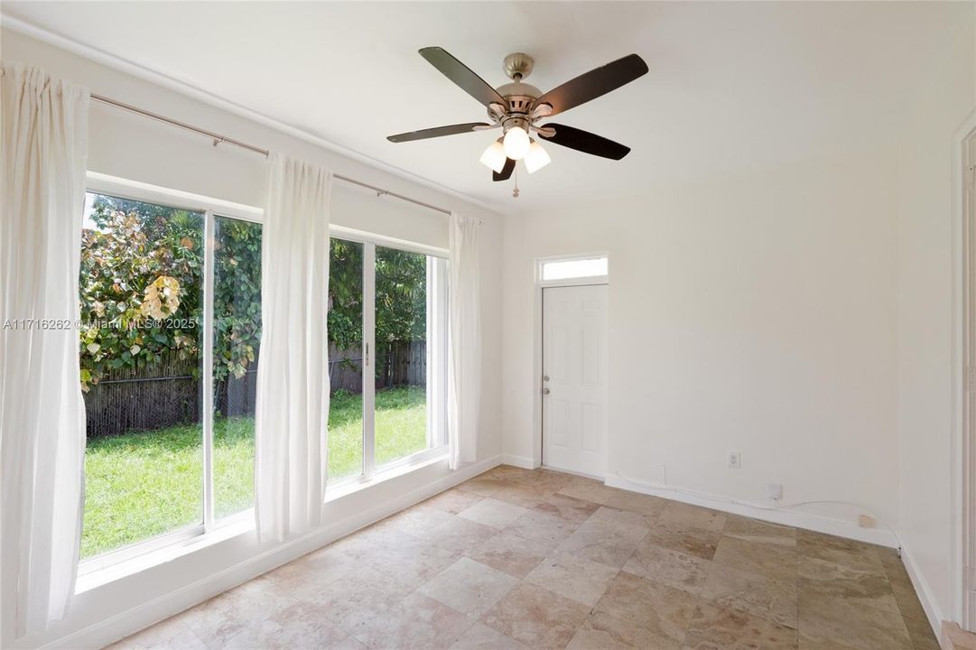 Very bright Family room