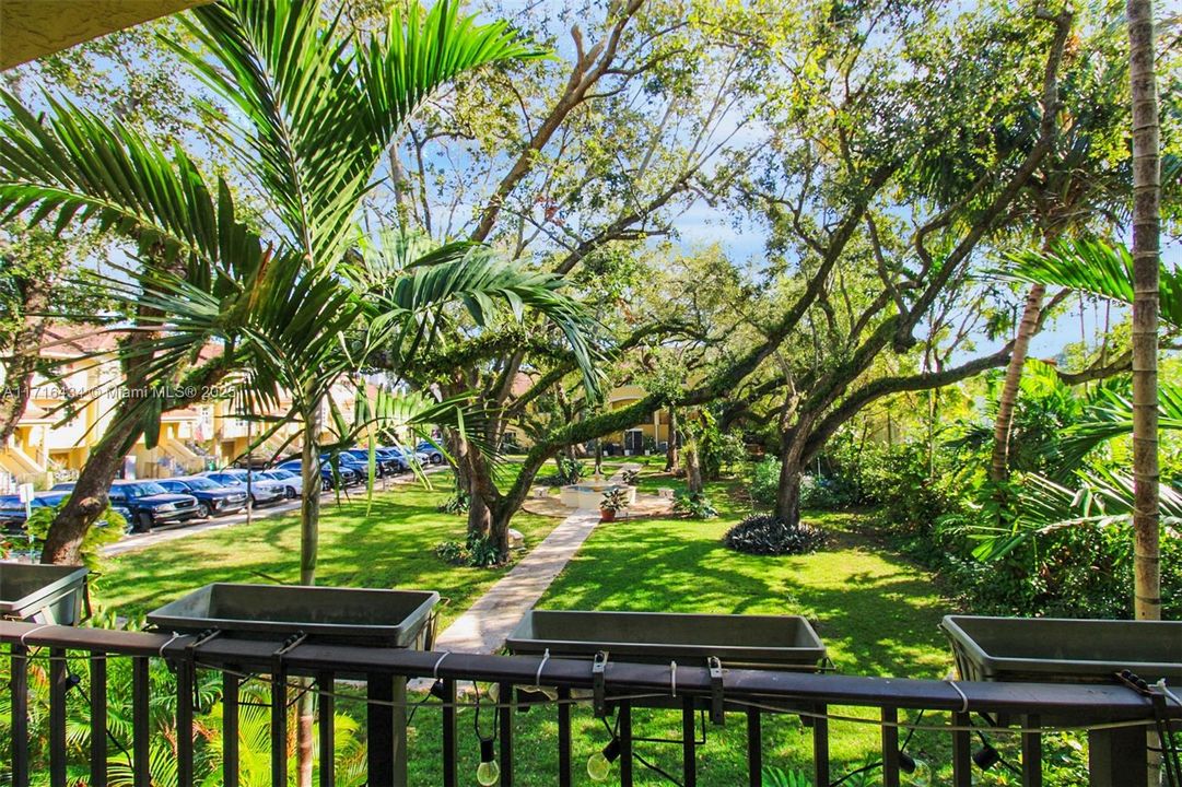 View from your living room balcony.