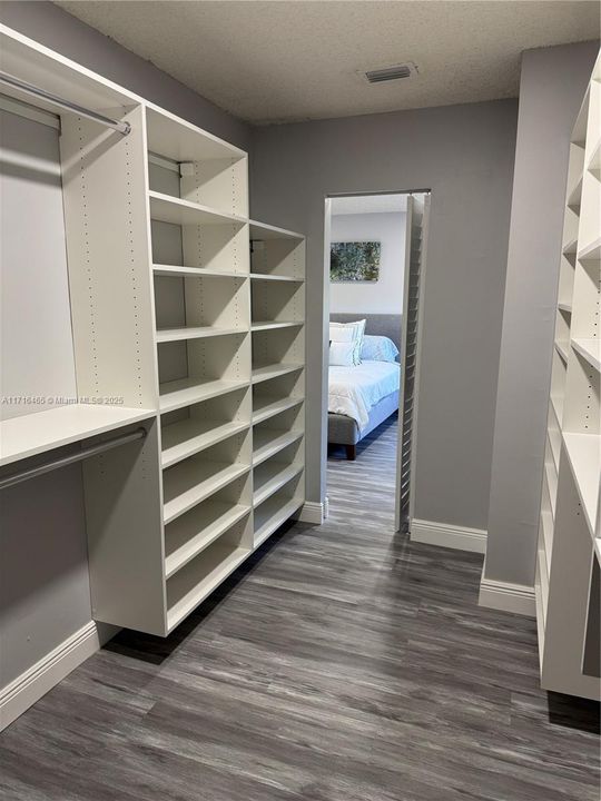 Master Walk-in Closet