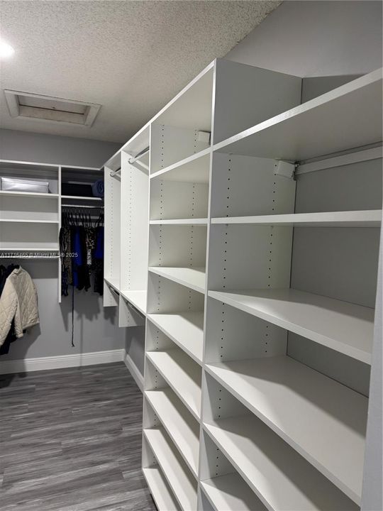 Master Walk-in Closet