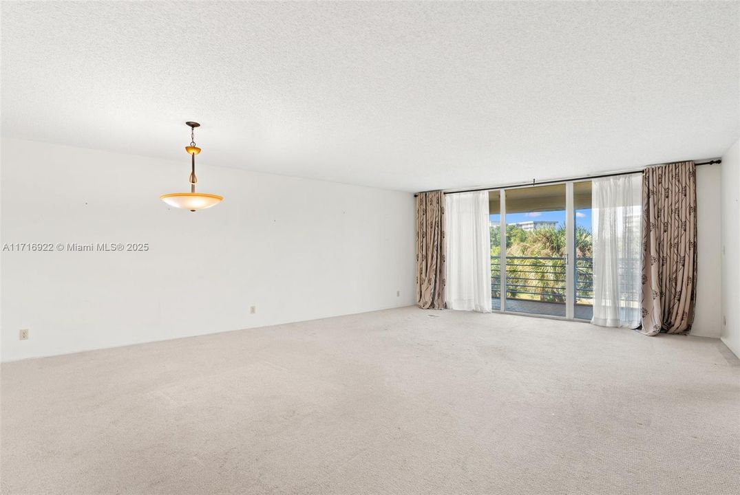 Large Living Room/ Dining Area!