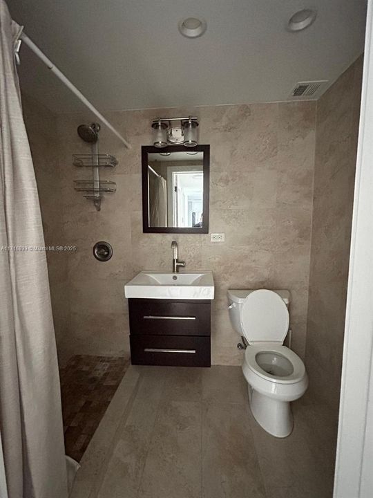 Bathroom with shower