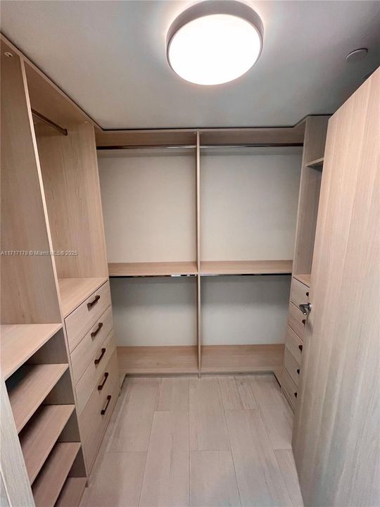 Master Bedroom Walk-In Closet