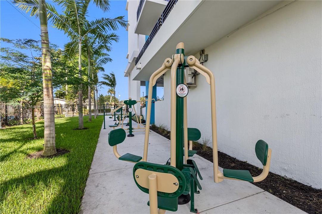 Outdoor Fitness Area