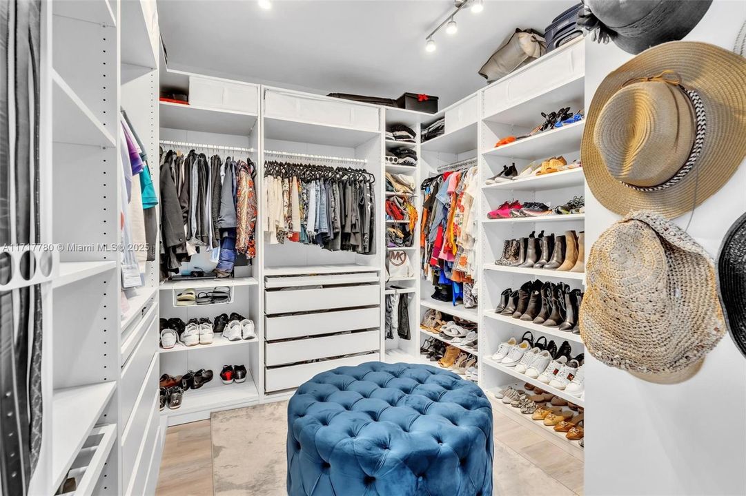 Master Walk-in Closet