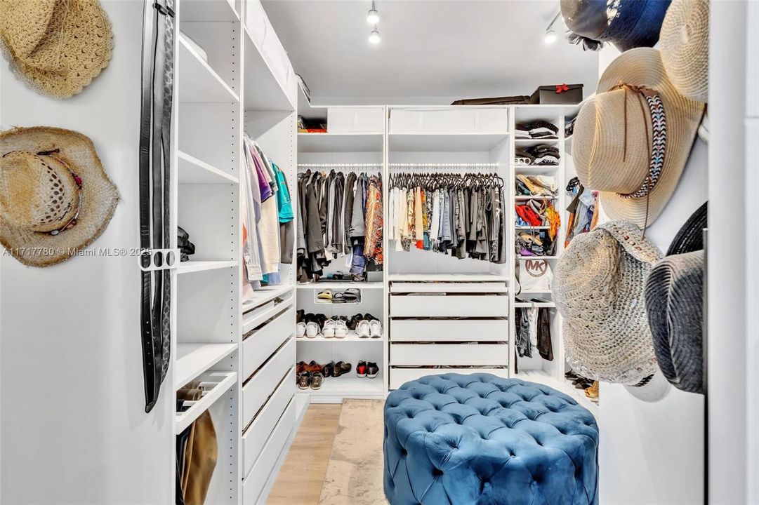 Master Walk-in Closet