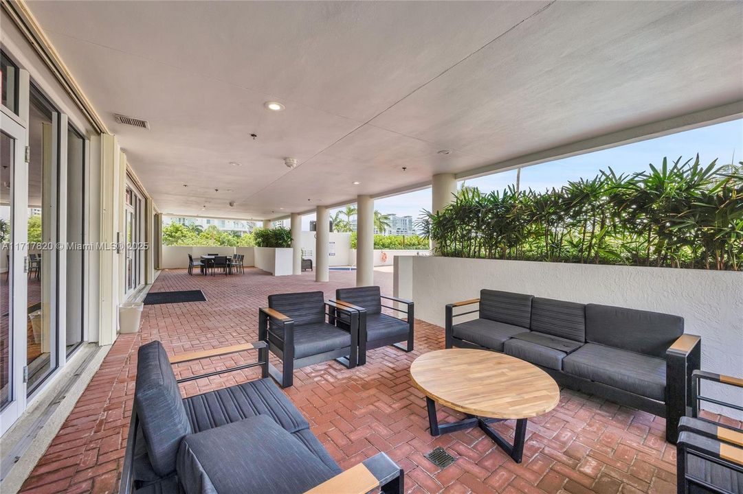 Sitting Area - Pool Area fm Main Lobby