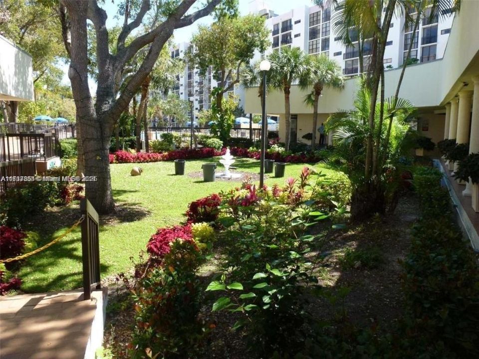 Courtyard area