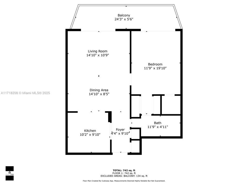 En Venta: $239,000 (1 camas, 1 baños, 847 Pies cuadrados)