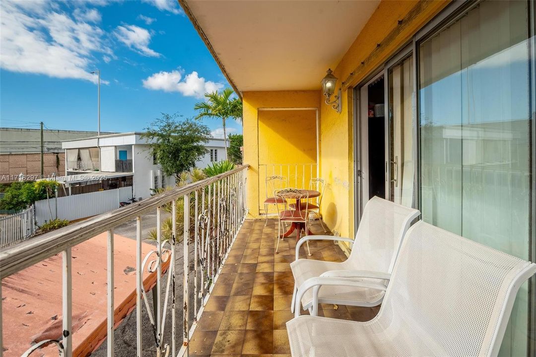 Front Balcony from master bedroom