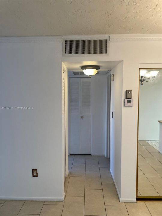 Entrance into the Master Bedroom and Master Bathroom.