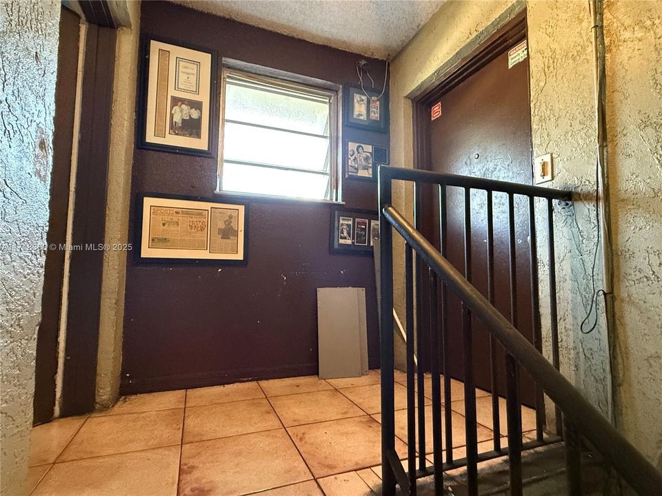 Upstairs Landing of the Housing Units